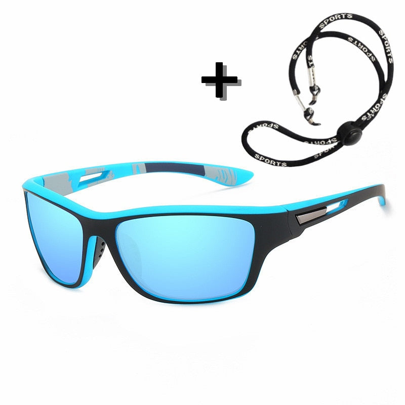 Classic Square Polarized Sunglasses - UV400 for Men & Women, Sports - Quid Mart