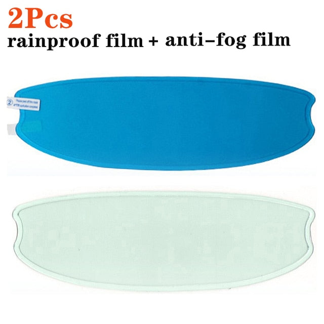 Universal Motorcycle Helmet Anti-fog Film and Rainproof Film Durable Nano Coating Sticker Film Helmet Accessories - Quid Mart