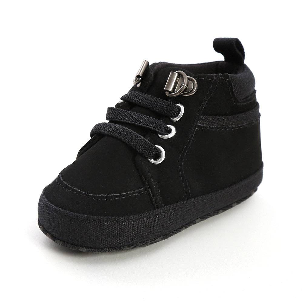 Baby Boy Newborn Toddler Shoes: Casual, Comfortable PU Leather Moccasins - Quid Mart