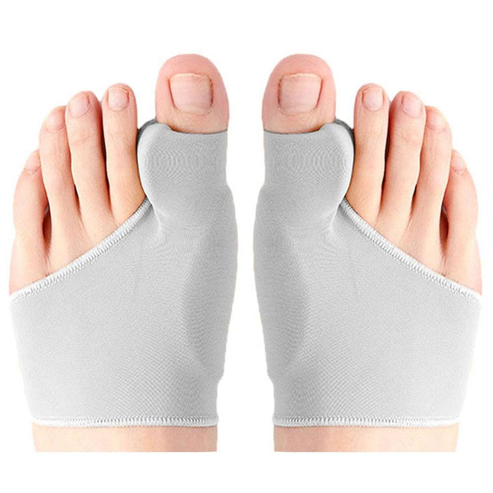 1Pair Toe Separator Hallux Valgus Bunion Corrector Hammer Toe Straightener Foot Pain Relief Orthopedic Pedicure Tools Foot Care - Quid Mart