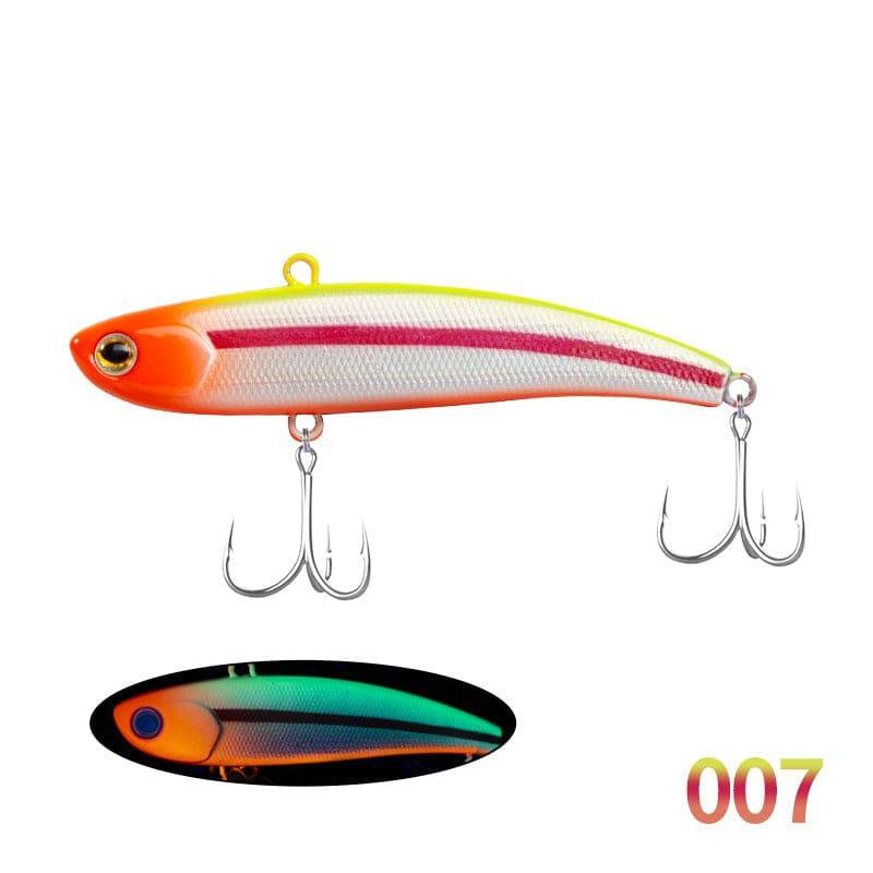 D1 VIB Fishing Lures 80mm 17g Long Casting Rattlin Hard Bait Sinking Artificial Vibration Bait For Bass Pike Fishing Tackle - Quid Mart