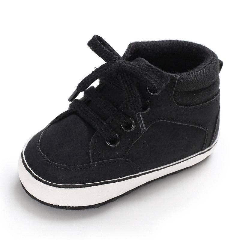 Baby Boy Newborn Toddler Shoes: Casual, Comfortable PU Leather Moccasins - Quid Mart