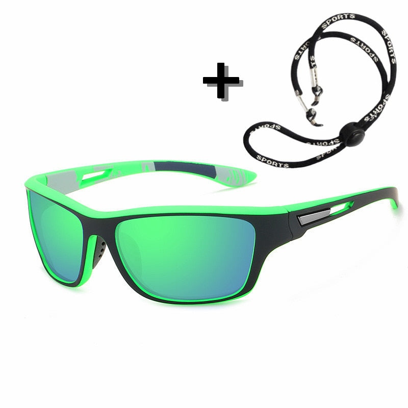 Classic Square Polarized Sunglasses - UV400 for Men & Women, Sports - Quid Mart