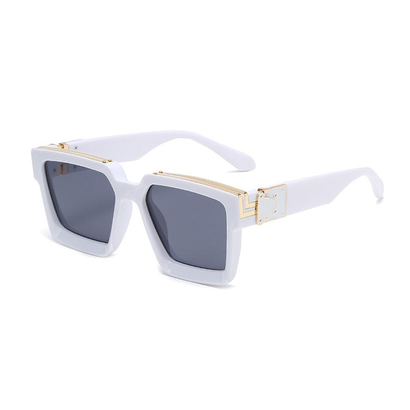 Retro Square Sunglasses: SHAUNA Brand, Stylish Summer Shades UV400 - Quid Mart