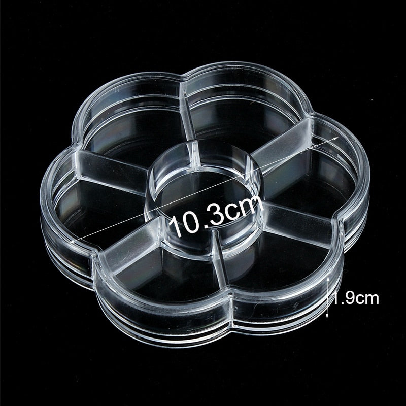 Plastic Jewelry Boxes Plastic Tool Box Adjustable Craft Organizer Storage Beads Bracelet Jewelry Boxes Packaging Wholesale - Quid Mart