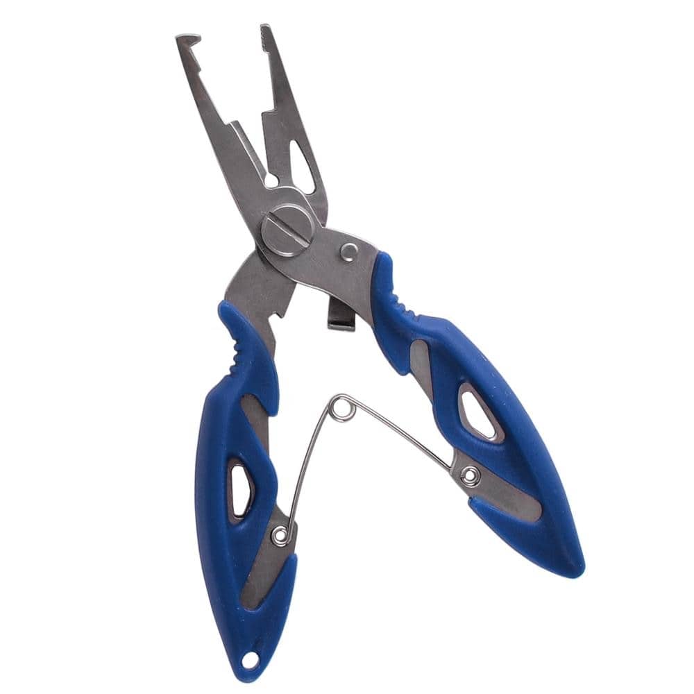 Fishing Plier Scissor Braid Line Lure Cutter Hook Remover etc. Fishing Tackle Tool Cutting Fish Use Tongs Multifunction Scissors - Quid Mart