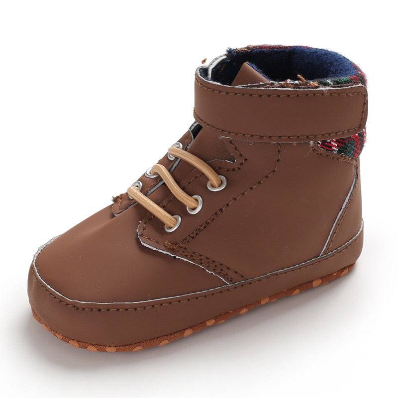 Baby Boy Newborn Toddler Shoes: Casual, Comfortable PU Leather Moccasins - Quid Mart