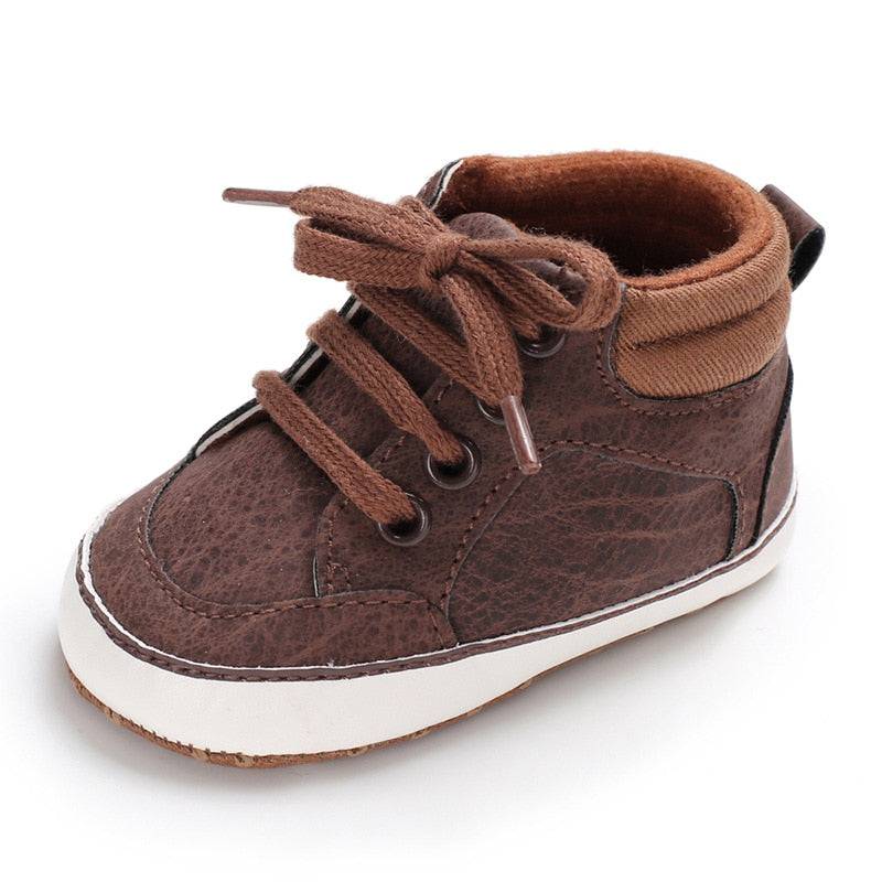 Baby Boy Newborn Toddler Shoes: Casual, Comfortable PU Leather Moccasins - Quid Mart