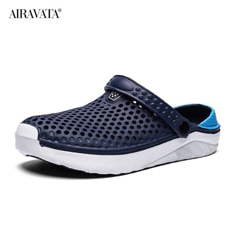 Unisex Summer Beach Sandals Ladies Clogs Slipper Men Flat Anti-Slip Flip Flops for Women - Quid Mart