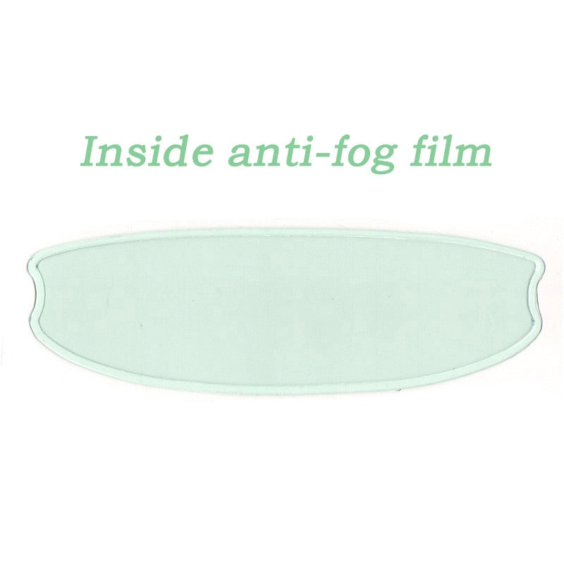 Universal Motorcycle Helmet Anti-fog Film and Rainproof Film Durable Nano Coating Sticker Film Helmet Accessories - Quid Mart