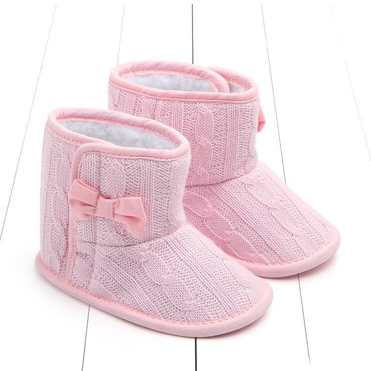 Cute Cartoon Bear Baby Winter Boots for Boys and Girls - Quid Mart