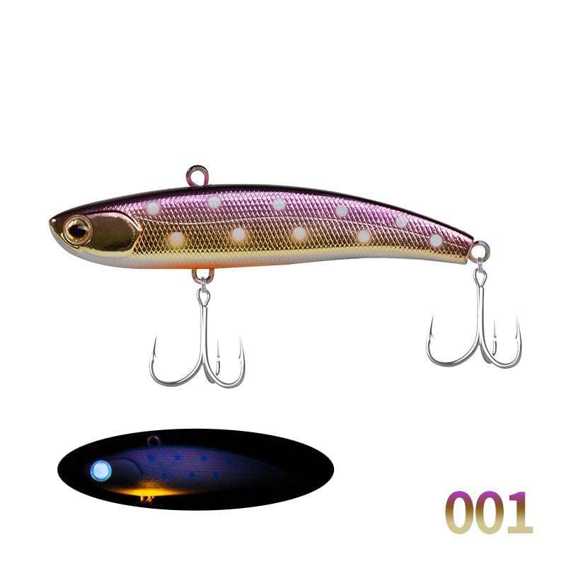 D1 VIB Fishing Lures 80mm 17g Long Casting Rattlin Hard Bait Sinking Artificial Vibration Bait For Bass Pike Fishing Tackle - Quid Mart