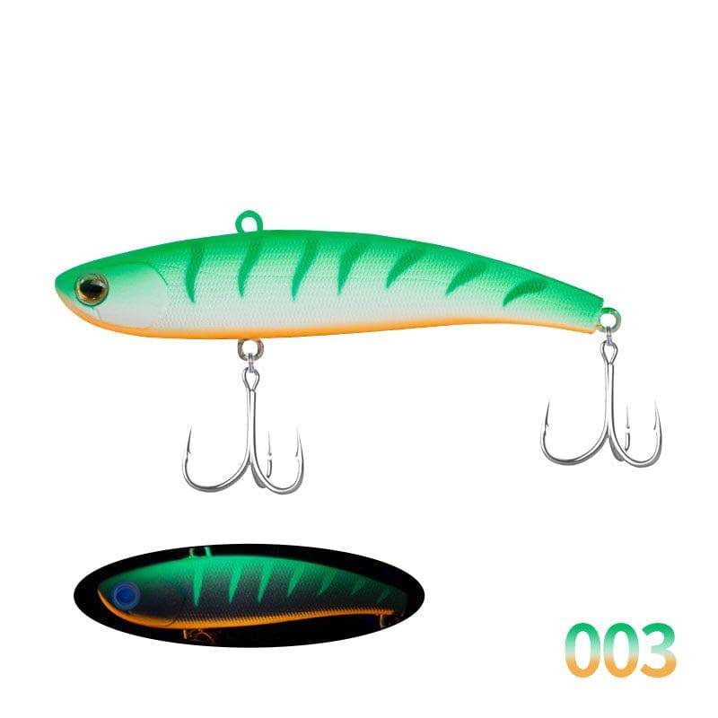 D1 VIB Fishing Lures 80mm 17g Long Casting Rattlin Hard Bait Sinking Artificial Vibration Bait For Bass Pike Fishing Tackle - Quid Mart