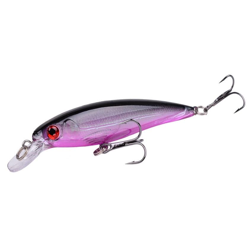 1PCS Laser Minnow Fishing Lure 11CM 13G pesca hooks fish wobbler tackle crankbait artificial japan hard bait swimbait - Quid Mart