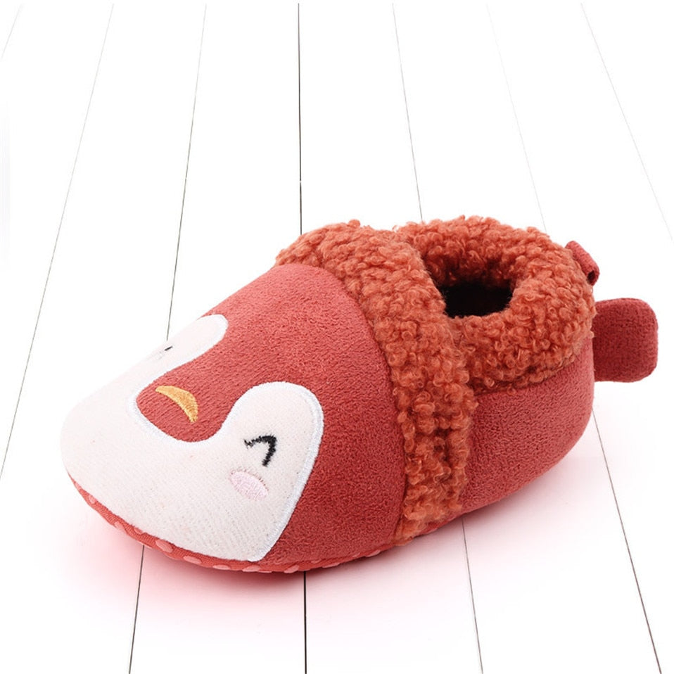 Adorable Infant Slippers - Cute, Cartoon, Anti-slip Crib Shoes - Quid Mart