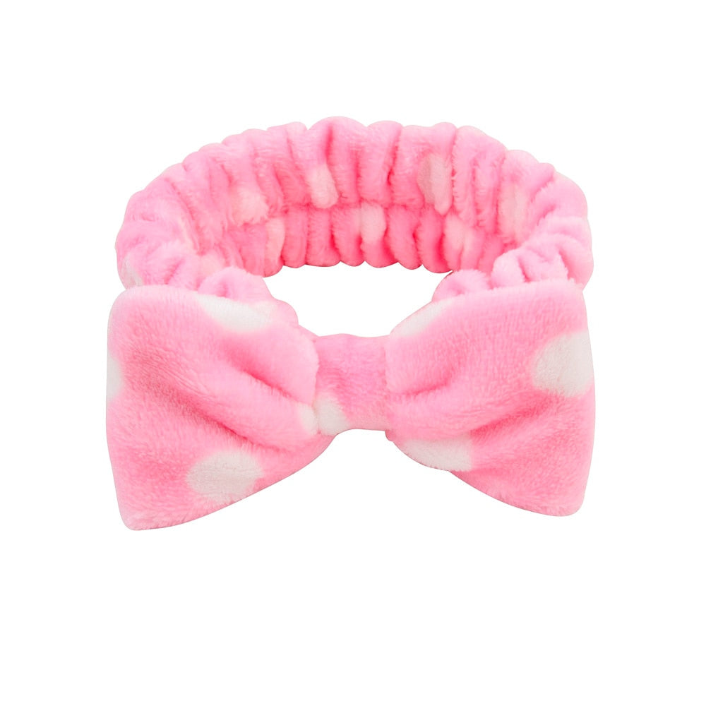 Coral Fleece Hairband for Women - Elastic Hair Accessory - Quid Mart