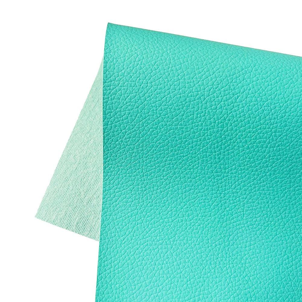 A4 Litchi PU Leatherette Faux Leather Fabric Synthetic For Sewing Bow Bag Brooches Sofa Car DIY Hademade Material 20X30CM Sheets - Quid Mart