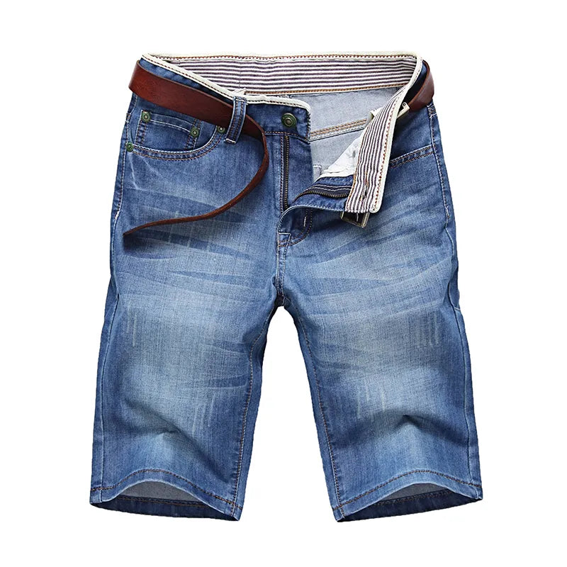 Summer Thin Denim Shorts For Men Good Quality Shorts Jeans