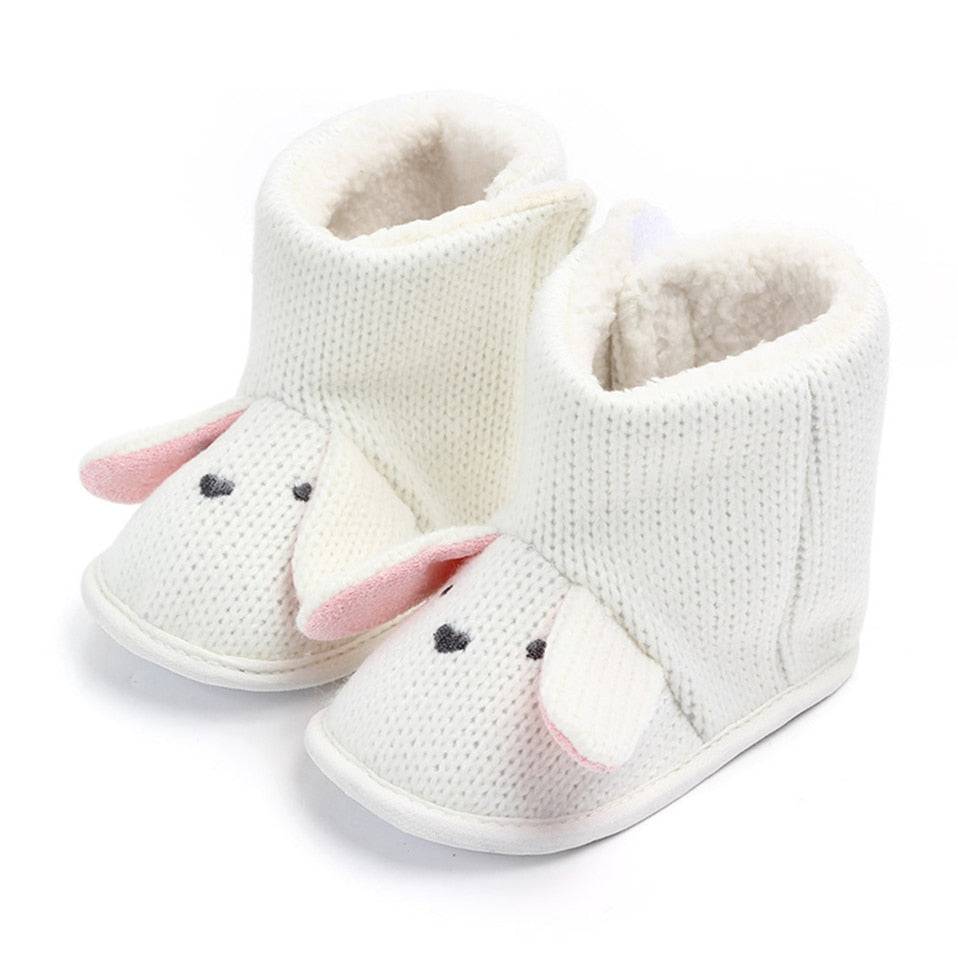 Cute Cartoon Bear Baby Winter Boots for Boys and Girls - Quid Mart