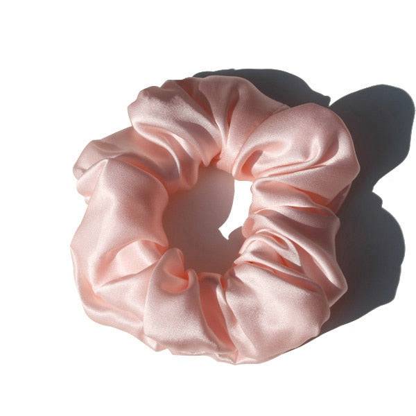 100% Pure Silk Large Scrunchies - Hair Ties for Women - Quid Mart