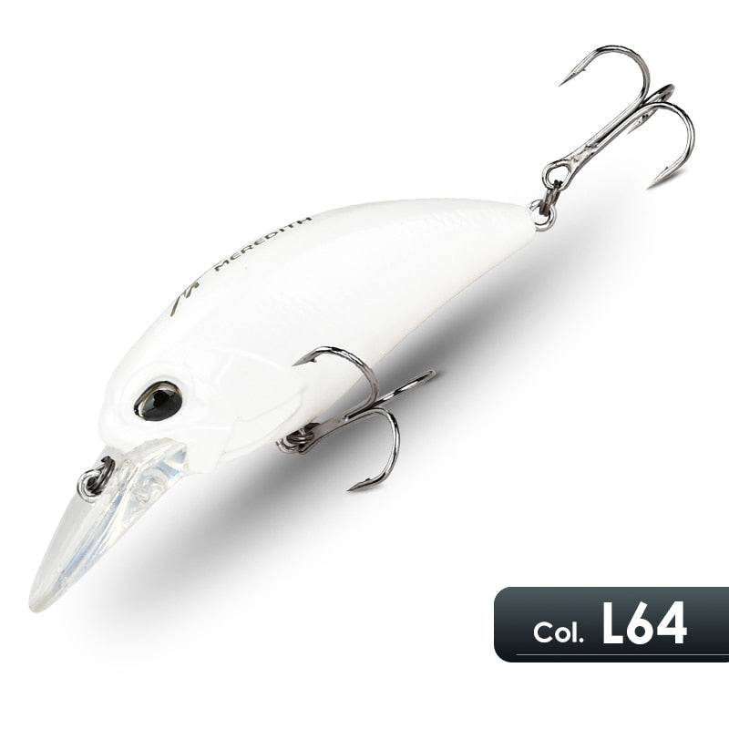 MEREDITH JERK CRANK M65 Floating 14g Hot Model Fishing Lure Hard Bait 11Color Wobbler Crank Quality Professional Depth 2.0-2.5m - Quid Mart