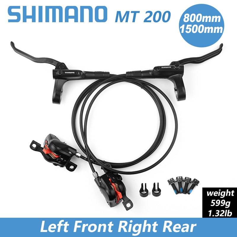 Shimano BR BL MT200 Bicycle Brake MTB Brake Hydraulic Disc Brake 750/800/1350/1450/1500mm Mountain Clamp Brakes upgraded MT315 - Quid Mart