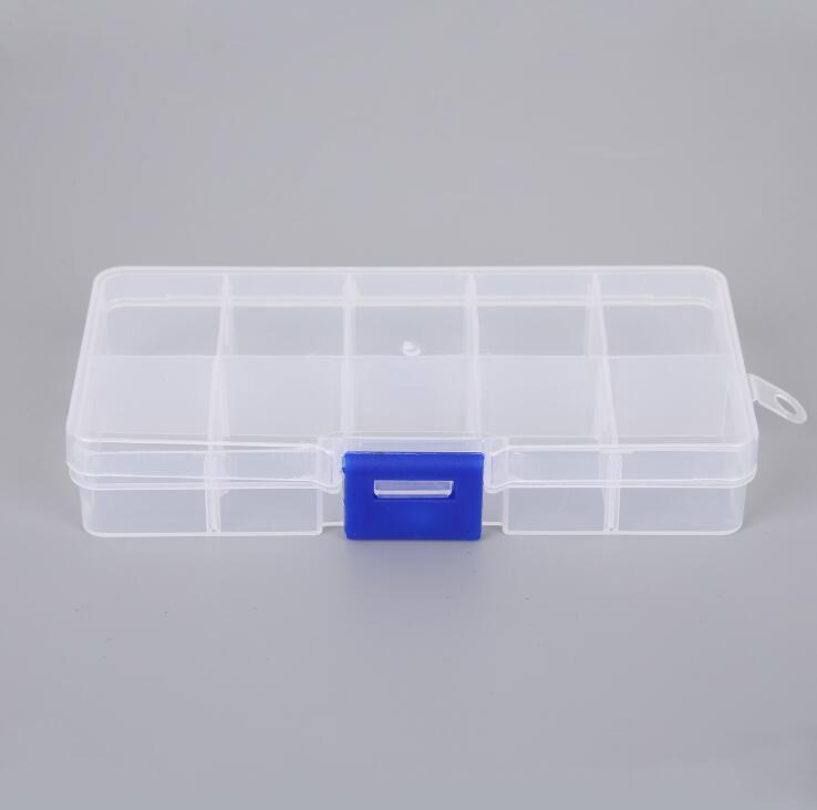 Plastic Jewelry Boxes Plastic Tool Box Adjustable Craft Organizer Storage Beads Bracelet Jewelry Boxes Packaging Wholesale - Quid Mart