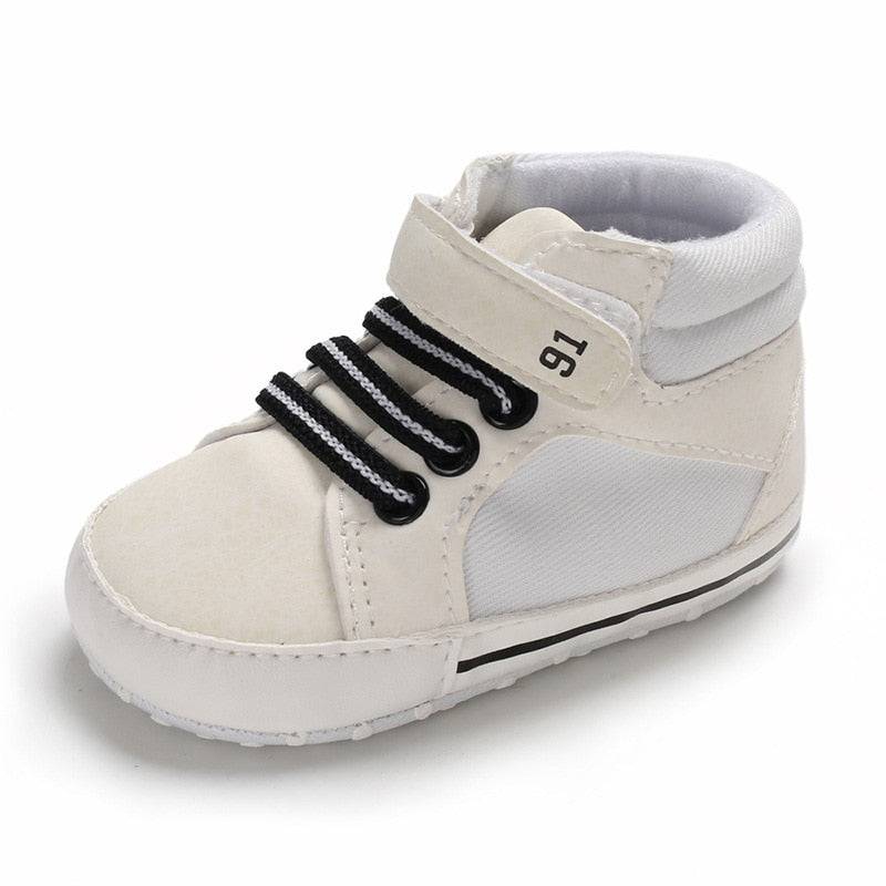 Baby Boy Newborn Toddler Shoes: Casual, Comfortable PU Leather Moccasins - Quid Mart