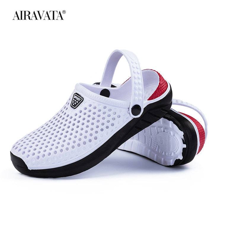 Unisex Summer Beach Sandals Ladies Clogs Slipper Men Flat Anti-Slip Flip Flops for Women - Quid Mart