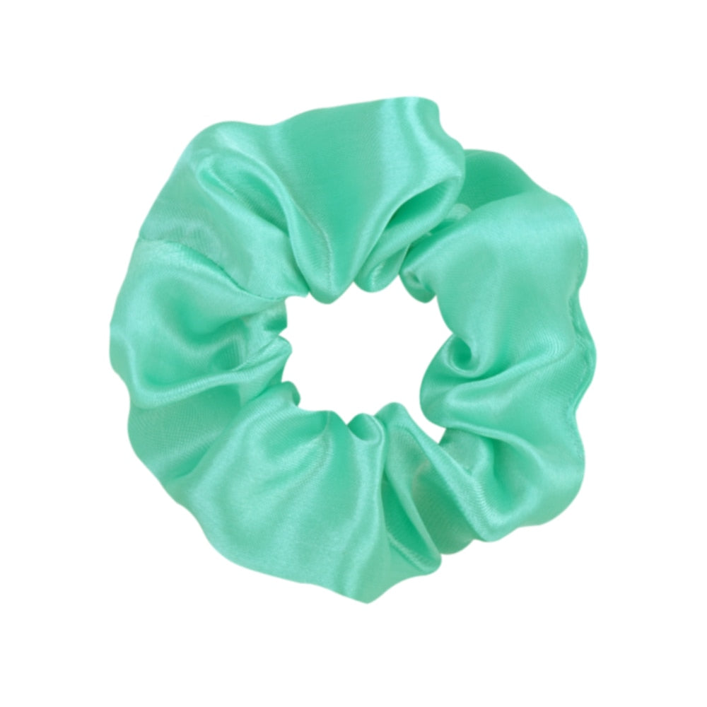 Women's 3.9" Silk Scrunchie - Multicolor Hair Accessory - Quid Mart