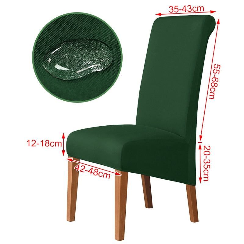 Waterproof Chair Covers in 3 Sizes - Perfect for Events, Home Decor - Quid Mart