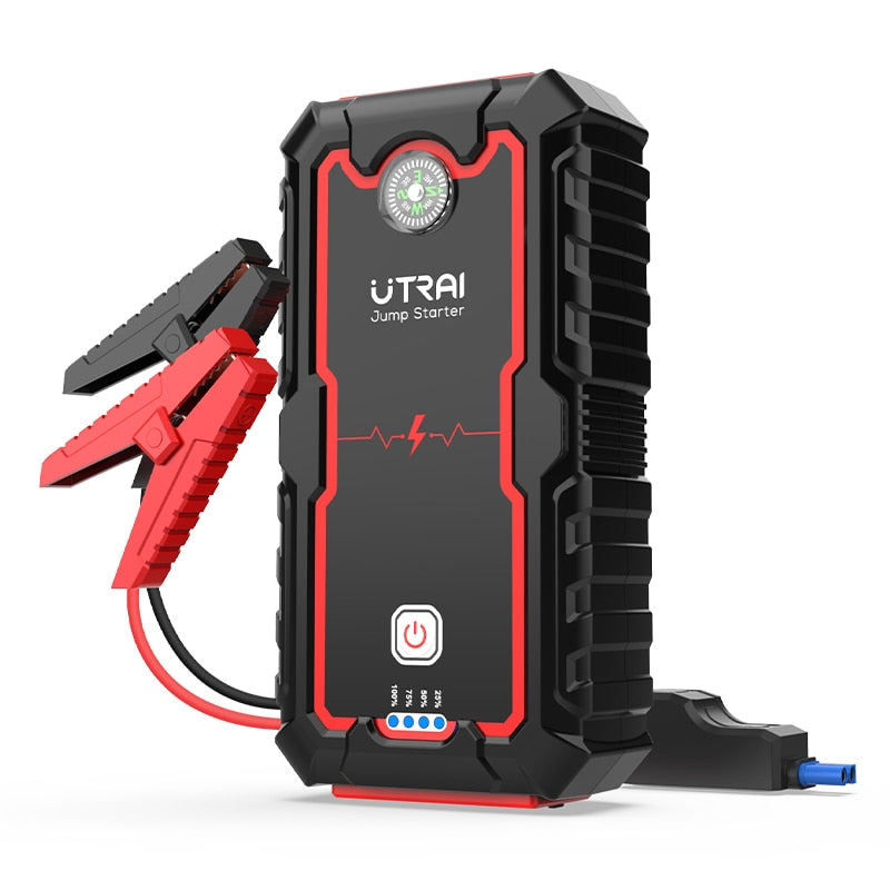 UTRAI Power Bank  2000A Jump Starter Portable Charger Car Booster 12V Auto Starting Device Emergency Car Battery Starter - Quid Mart