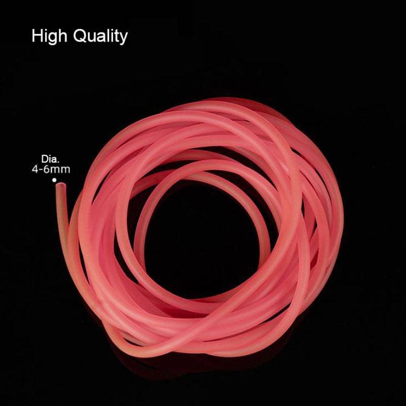 4*6mm Silicon Aquarium 1m/3m/5m/10m Oxygen Pump Hose Air Bubble Stone Aquarium Fish Tank Pond Pump Tube Food Grade Material - Quid Mart