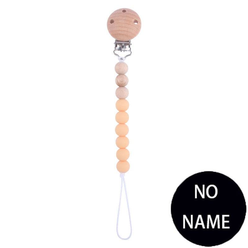 Personalized Silicone Wood Pacifier Clips: Safe, Eco-Friendly, Durable - Quid Mart