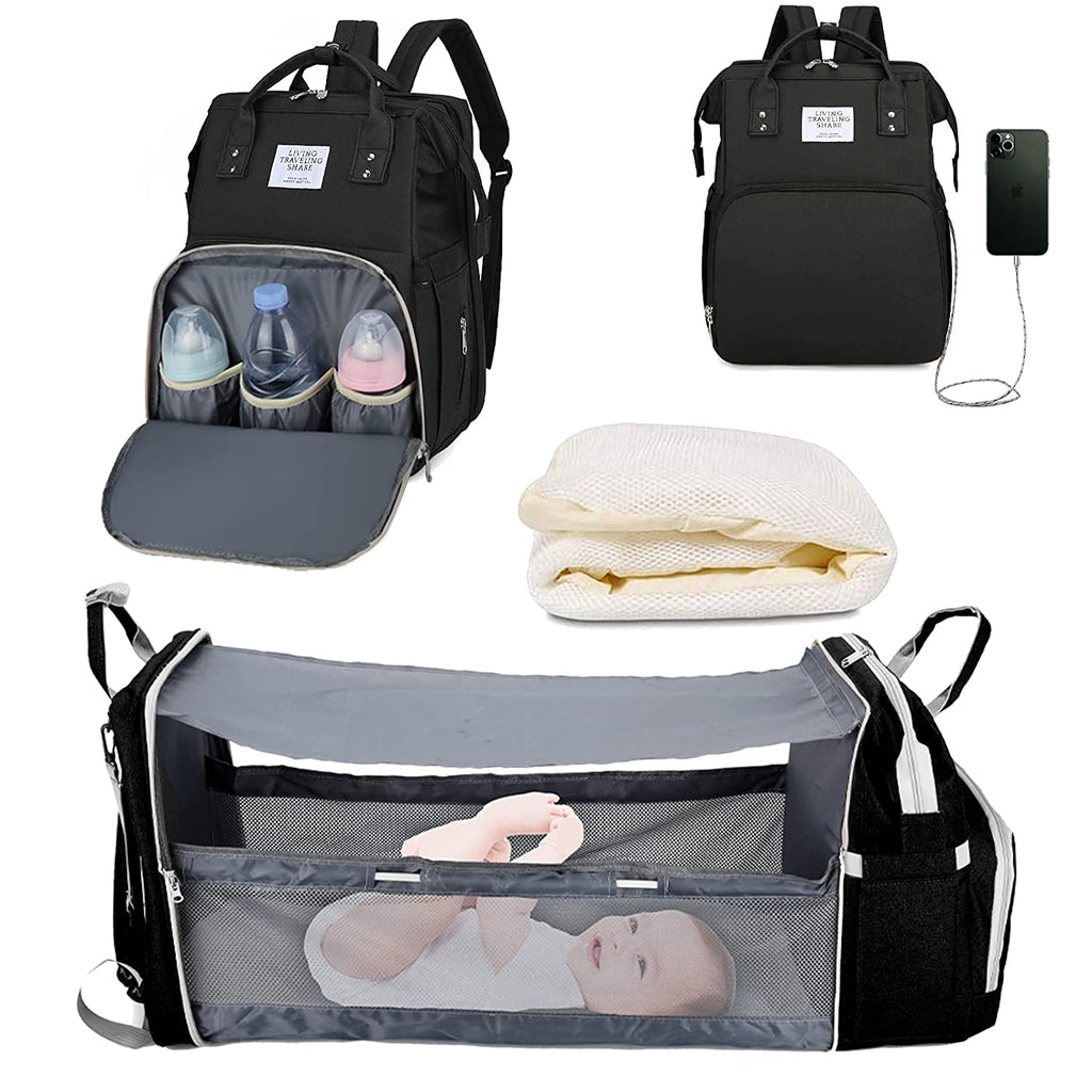 Portable Folding Diaper Bag with Stroller Organizer - Quid Mart