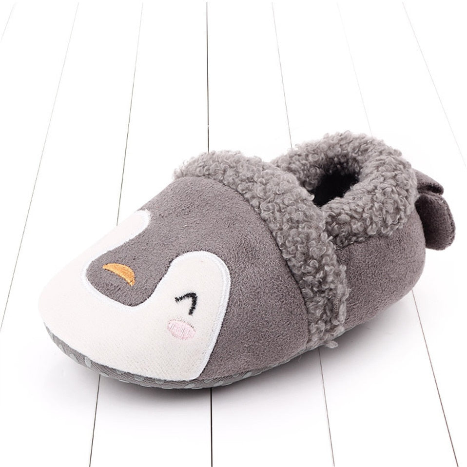 Adorable Infant Slippers - Cute, Cartoon, Anti-slip Crib Shoes - Quid Mart