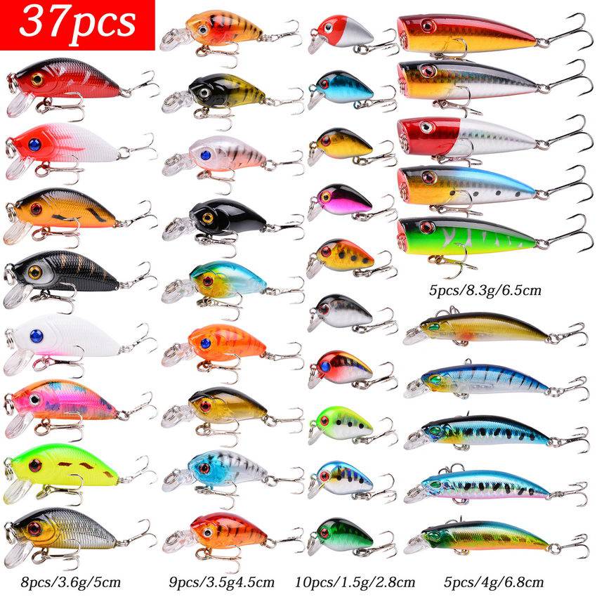 Aorace Fishing Lure Set Fishing Hard Bait Mini Minnow Floating Swing Crankbait Crazy Wobblers Artificial Bionic Crank Lures - Quid Mart