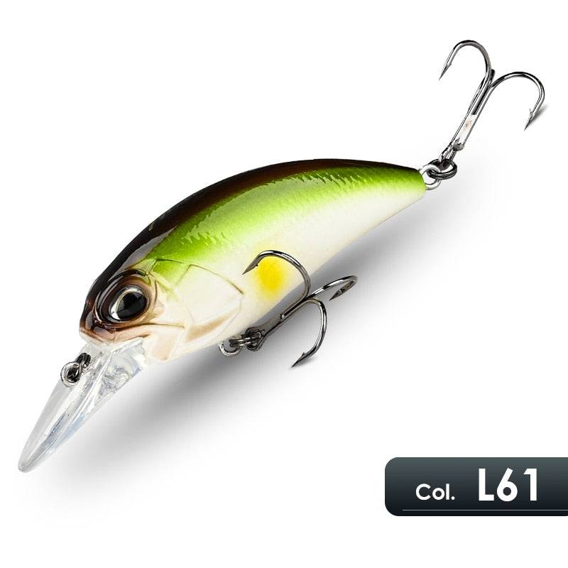 MEREDITH JERK CRANK M65 Floating 14g Hot Model Fishing Lure Hard Bait 11Color Wobbler Crank Quality Professional Depth 2.0-2.5m - Quid Mart