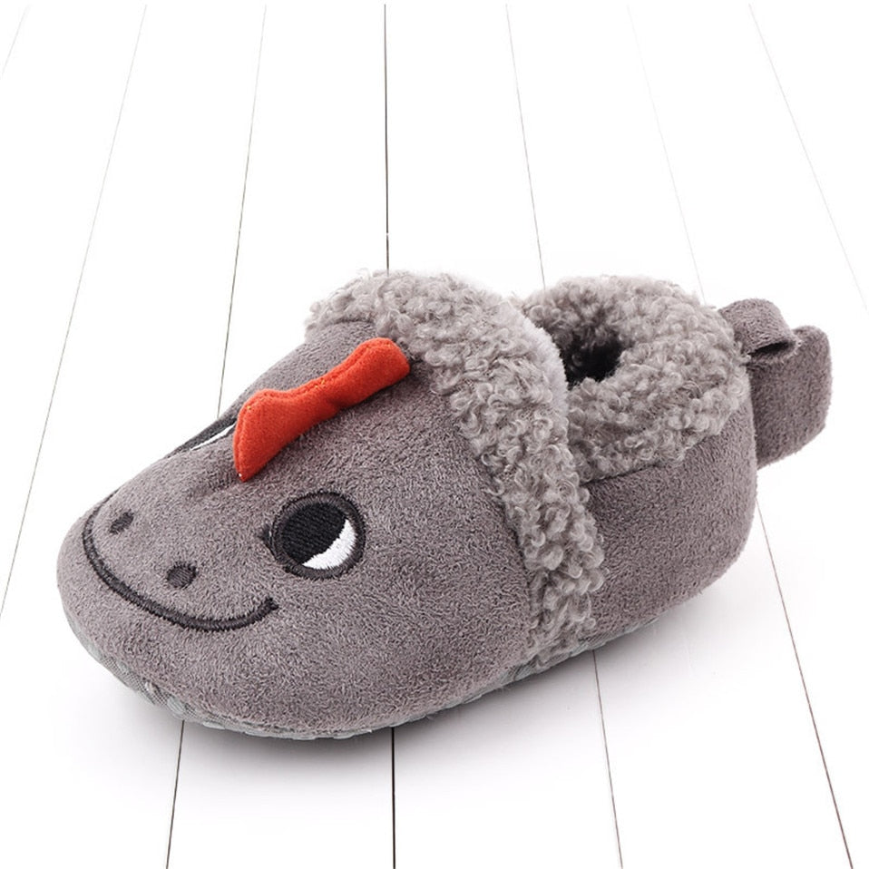 Adorable Infant Slippers - Cute, Cartoon, Anti-slip Crib Shoes - Quid Mart