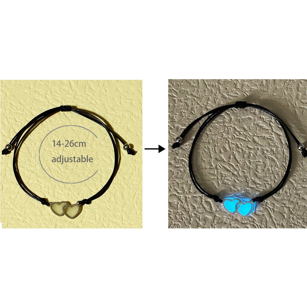 Natural Stone Bracelet Yoga Healing Luminous Glow In The Dark Bracelet Lotus Charm Beads Bracelet for Men Women Prayer Buddhism - Quid Mart
