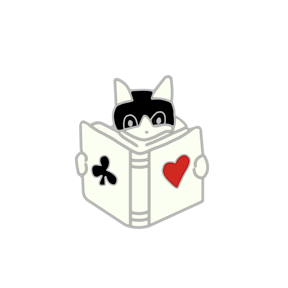 Cartoon Animal Brooches Black White Couple Cat Fish Bone Enamel Pins Clothes Collar Lapel Pin Bag Metal Badges Jewelry For Lover - Quid Mart