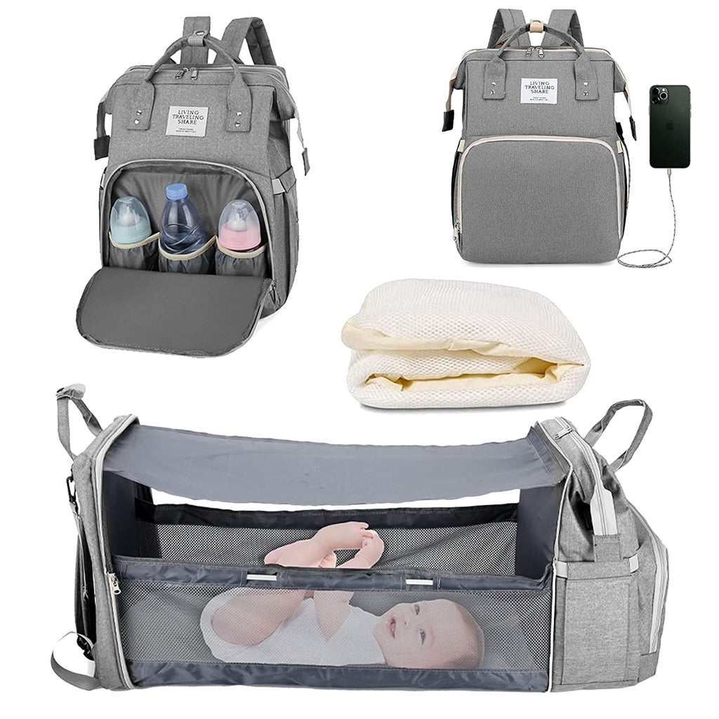 Portable Folding Diaper Bag with Stroller Organizer - Quid Mart