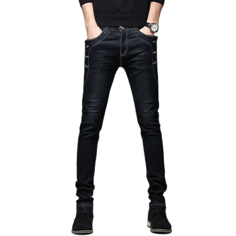 Batmo New Arrival Jeans Men Fashion Elasticity high quality Comfortable Slim jeans