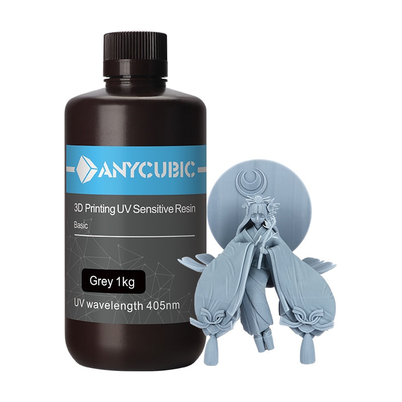 ANYCUBIC 405nm UV Resin: High Precision, Fast Cure, Smooth Finish - Quid Mart