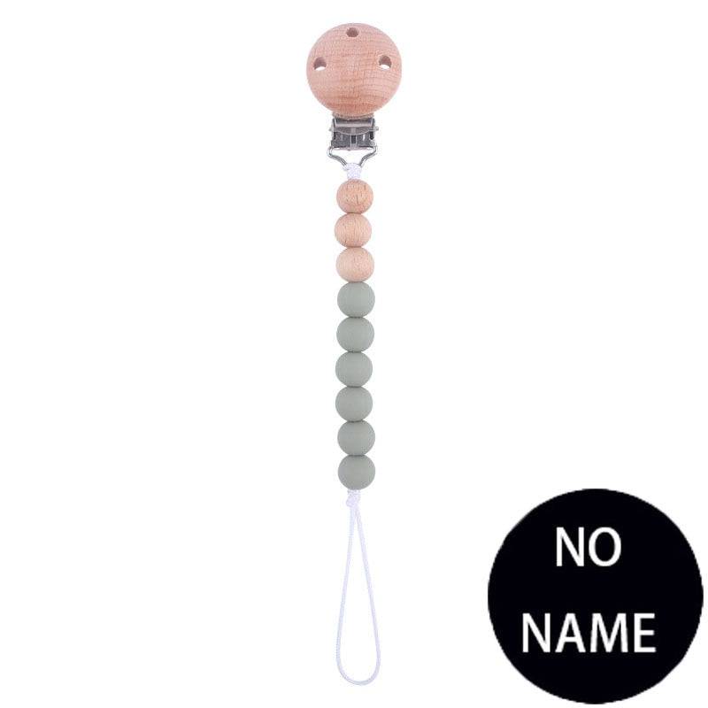 Personalized Silicone Wood Pacifier Clips: Safe, Eco-Friendly, Durable - Quid Mart