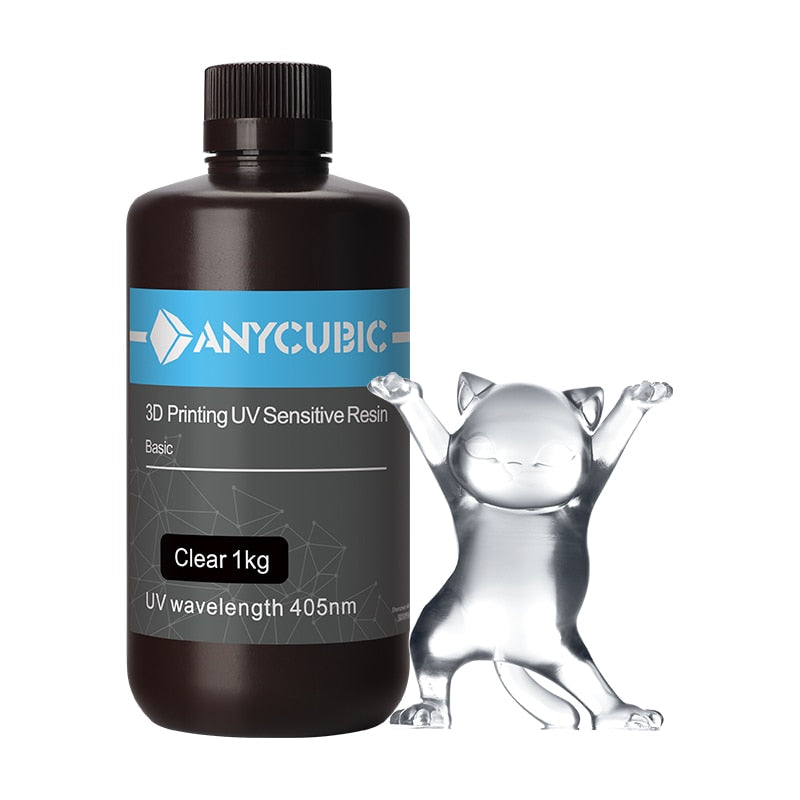 ANYCUBIC 405nm UV Resin: High Precision, Fast Cure, Smooth Finish - Quid Mart