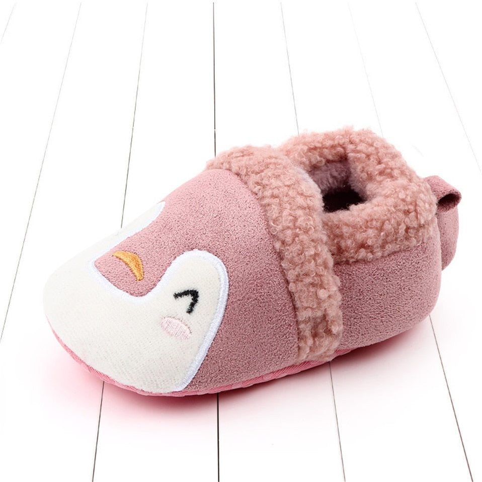 Adorable Infant Slippers - Cute, Cartoon, Anti-slip Crib Shoes - Quid Mart