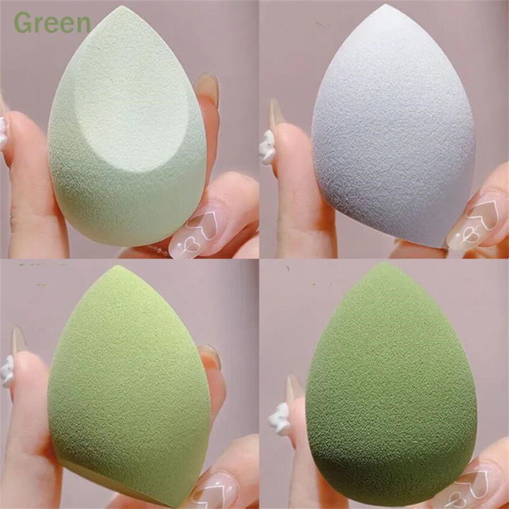 3/4pcs Makeup Sponge Blender Beauty Egg Cosmetic Puff Foundation Sponges Powder Puffs Women Make Up Accessories Beauty Tools - Quid Mart