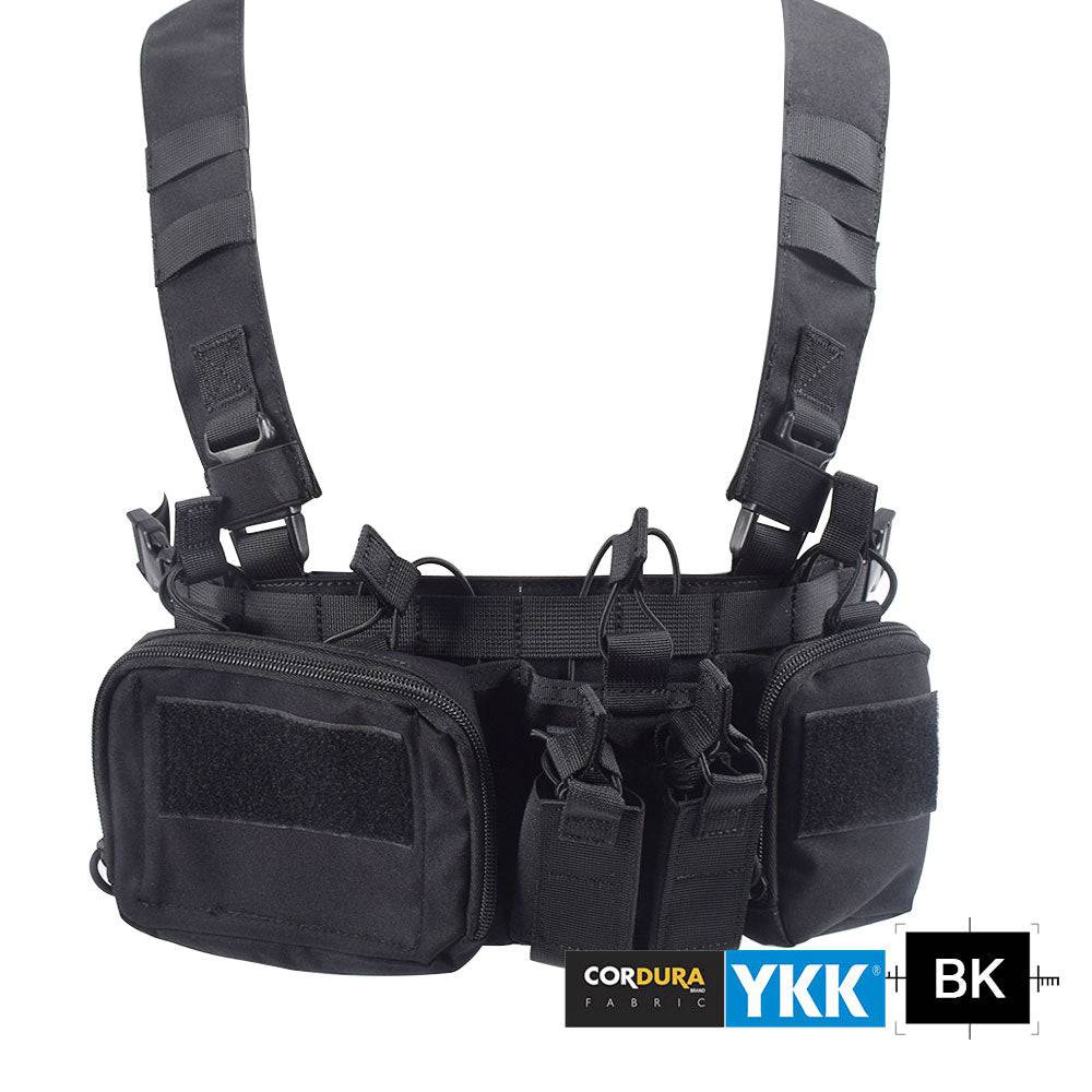 SINAIRSOFT CS Tactical Vest Magazine Holster Molle 500D Nylon - Quid Mart