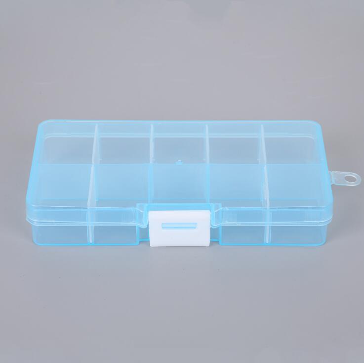 Plastic Jewelry Boxes Plastic Tool Box Adjustable Craft Organizer Storage Beads Bracelet Jewelry Boxes Packaging Wholesale - Quid Mart